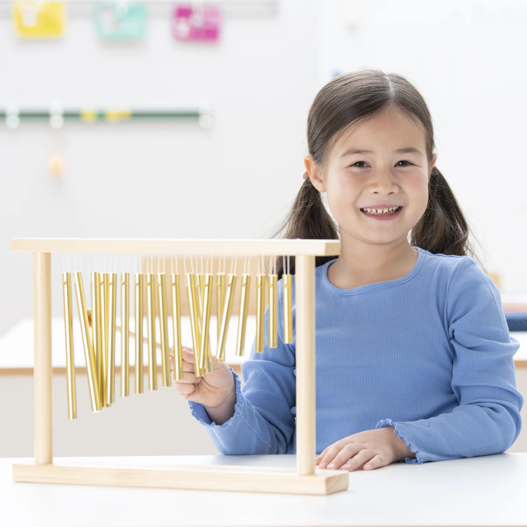 Kinder, Experiment, Holzspielzeug, Musikspiel, Gabellauf