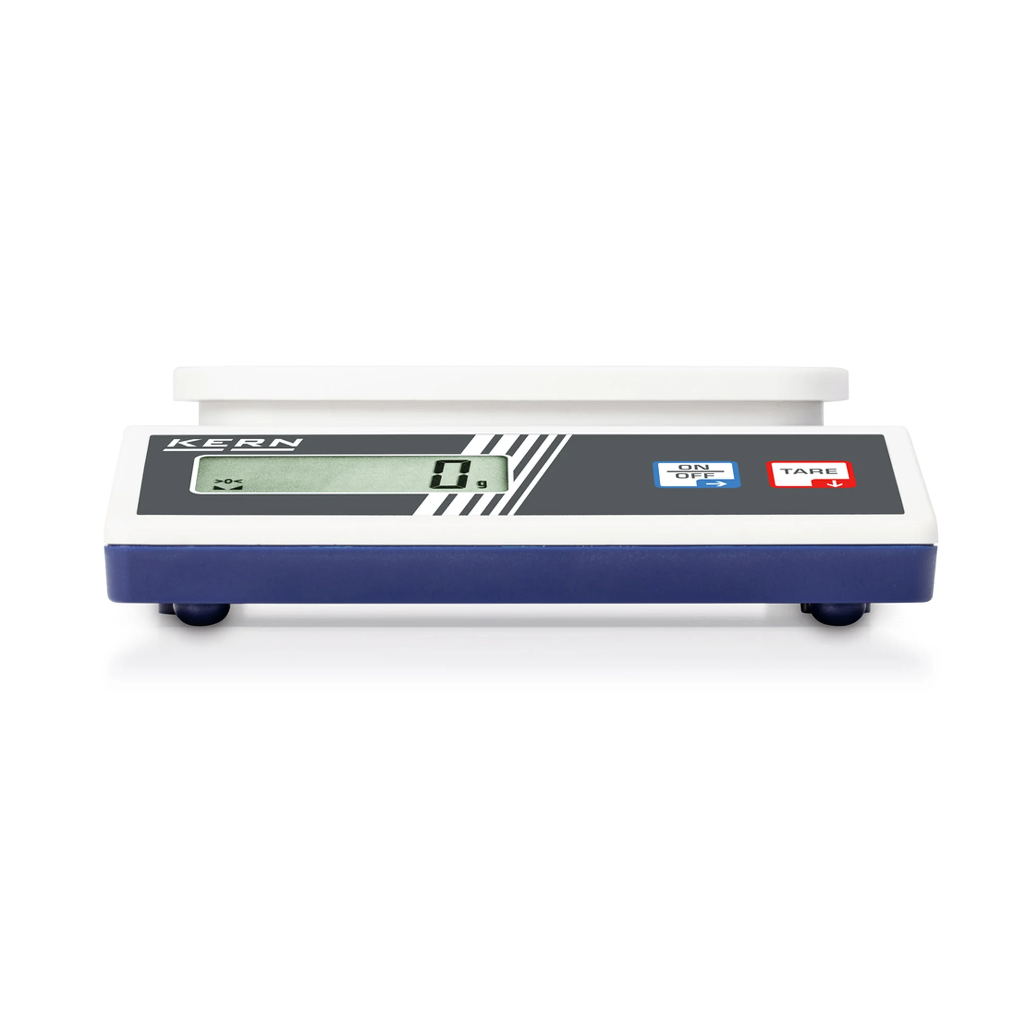 Waage, Digital, Küchenwaage, LCD, Gehäuse-weiß