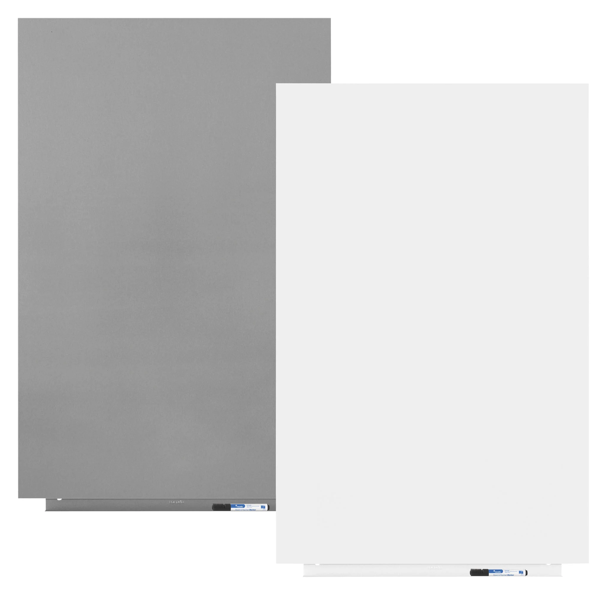 whiteboard, tinte-frei, markerablage, magnetisch, hochformat