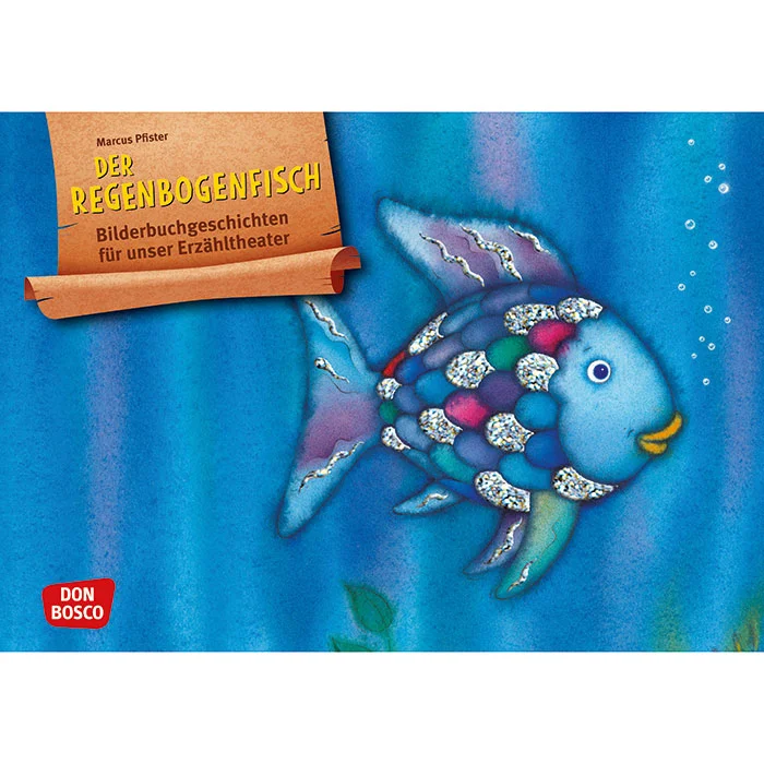 Fisch, Buchcover, Illustration, Regenbogenfisch, Kapitelbild