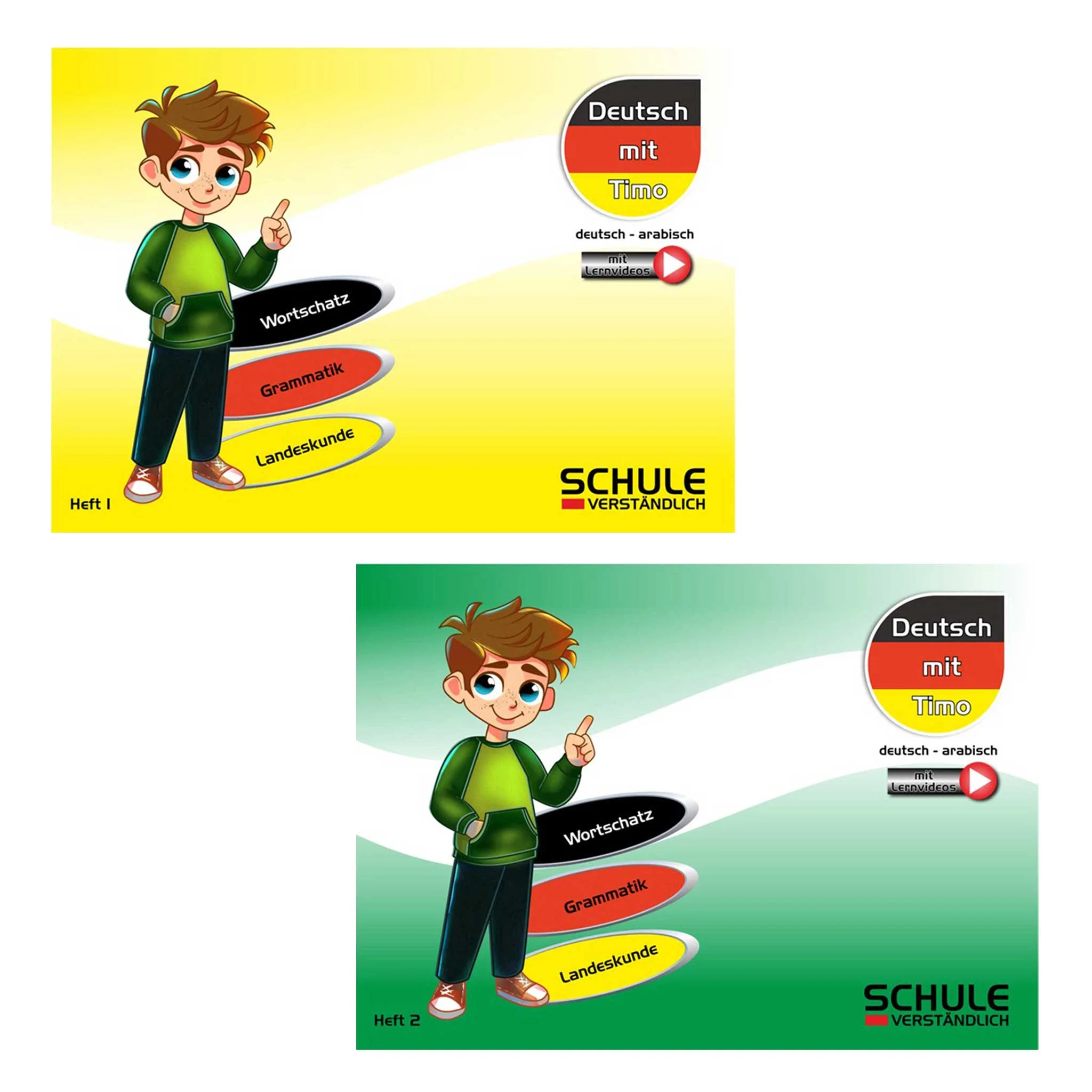 Wortschatz, Grammatik, Landeskunde, Schule, Lehrmaterial