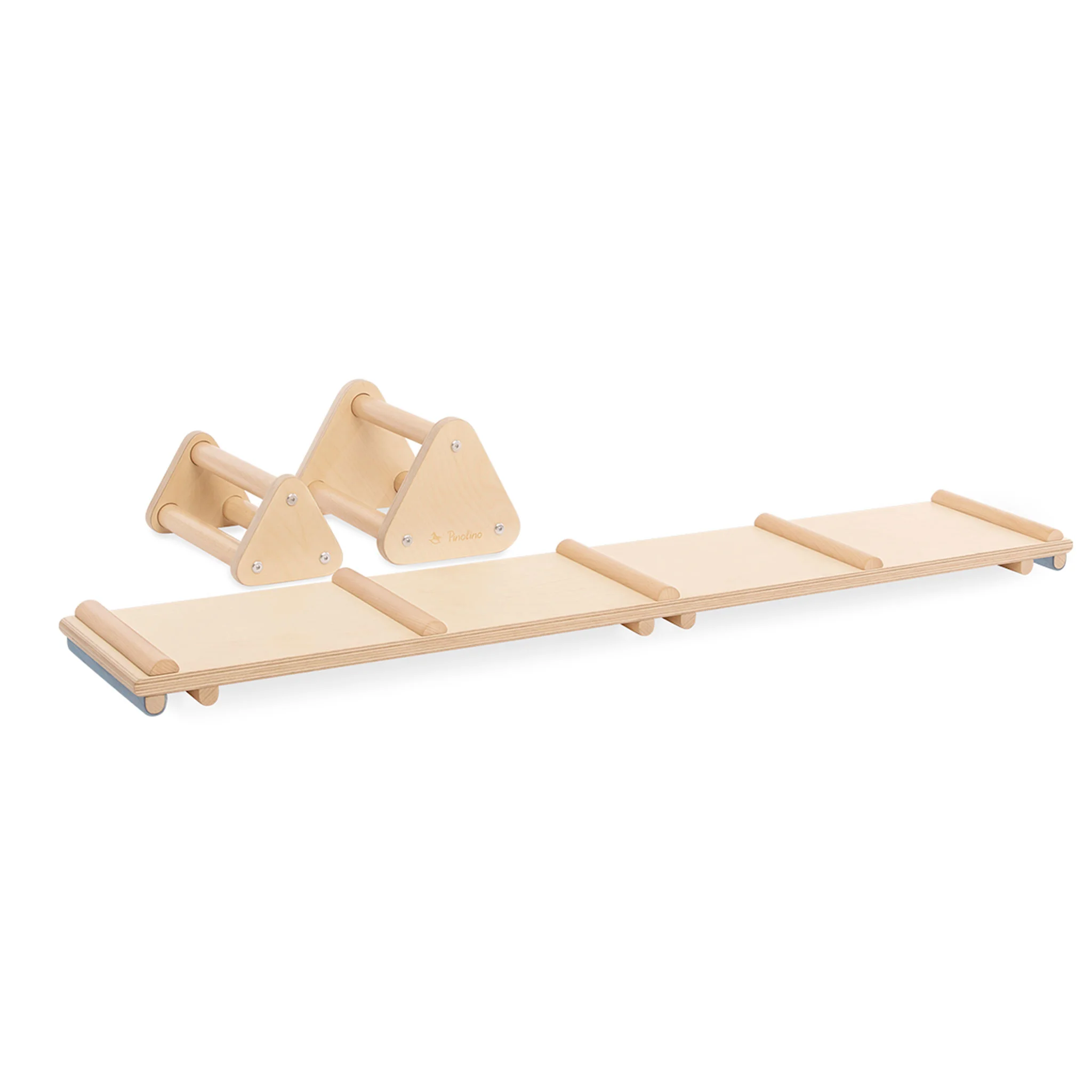Holzspielzeug, Balancierbalken, Holzleiter, Kletter- Set, Pädagogisches Spielzeug