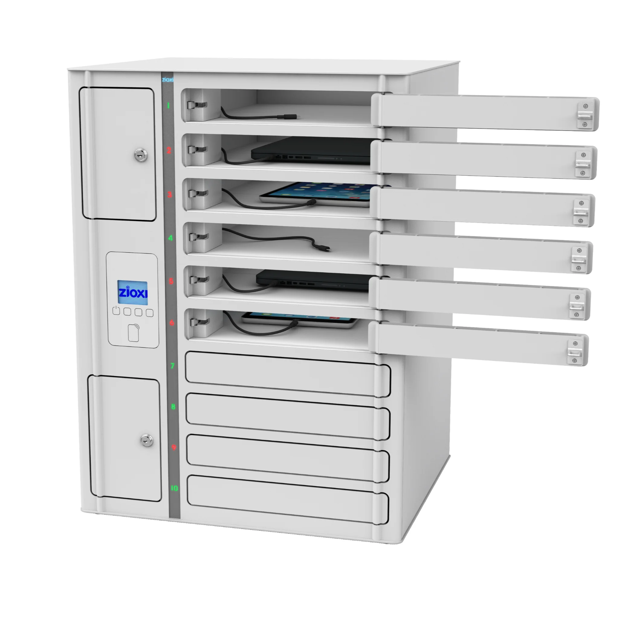 Medien-Schrank, Server-Schrank, Kabelmanagement, Schubladen-Safe, Elektronik-Aufbewahrung