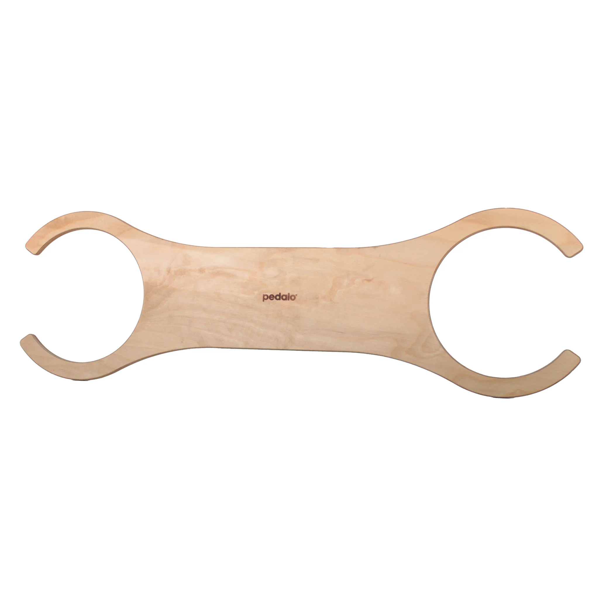 Bodyboard, Wooden tool, Double-ended, Corkscrew shape, Pedalo logo visible