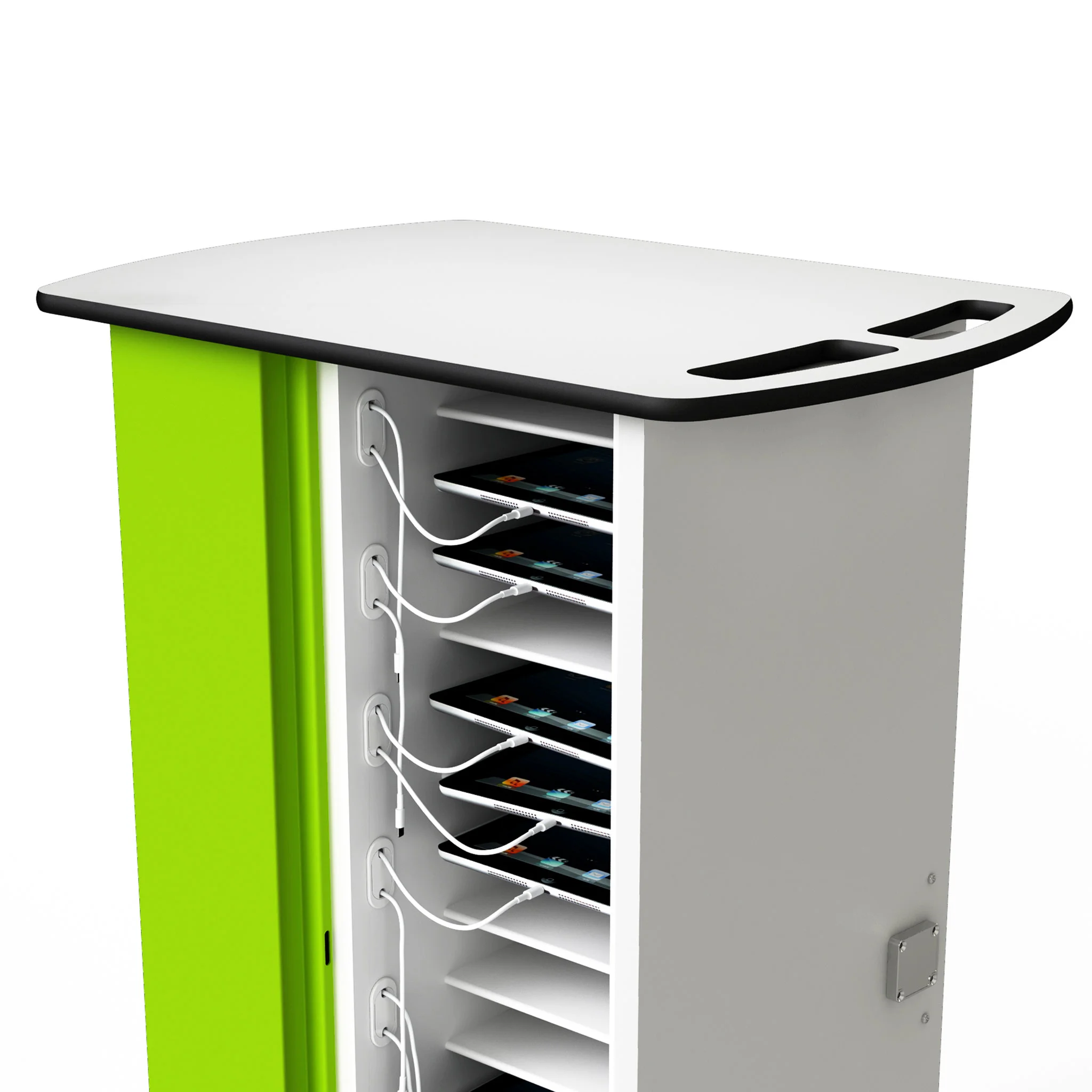 kiosk, Ladegerät, Ladestation, Tabletregal, Stromversorgung
