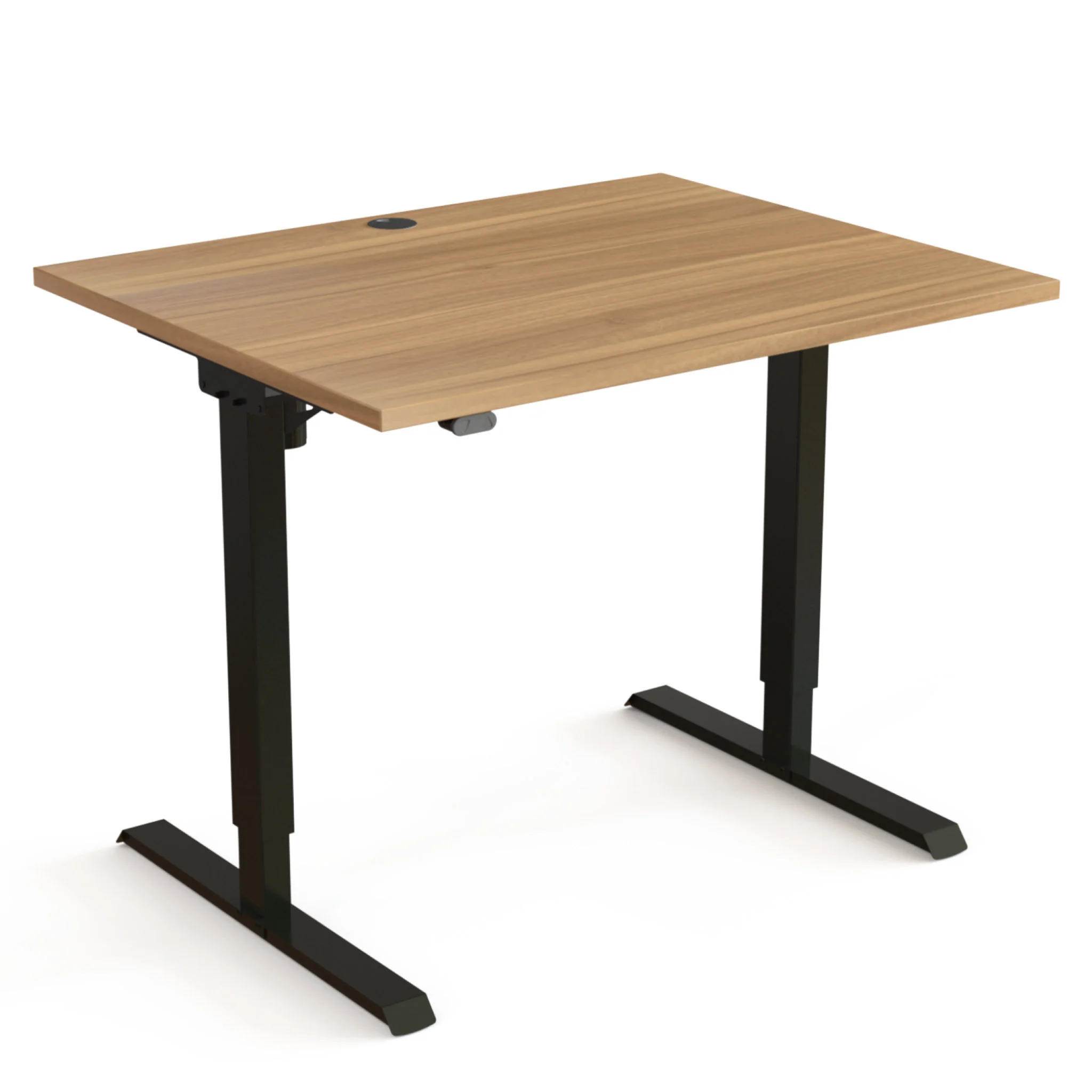 Schreibtisch, Holz, Verstellbarer Tisch, Schreibtischplatte, Metallbeine
