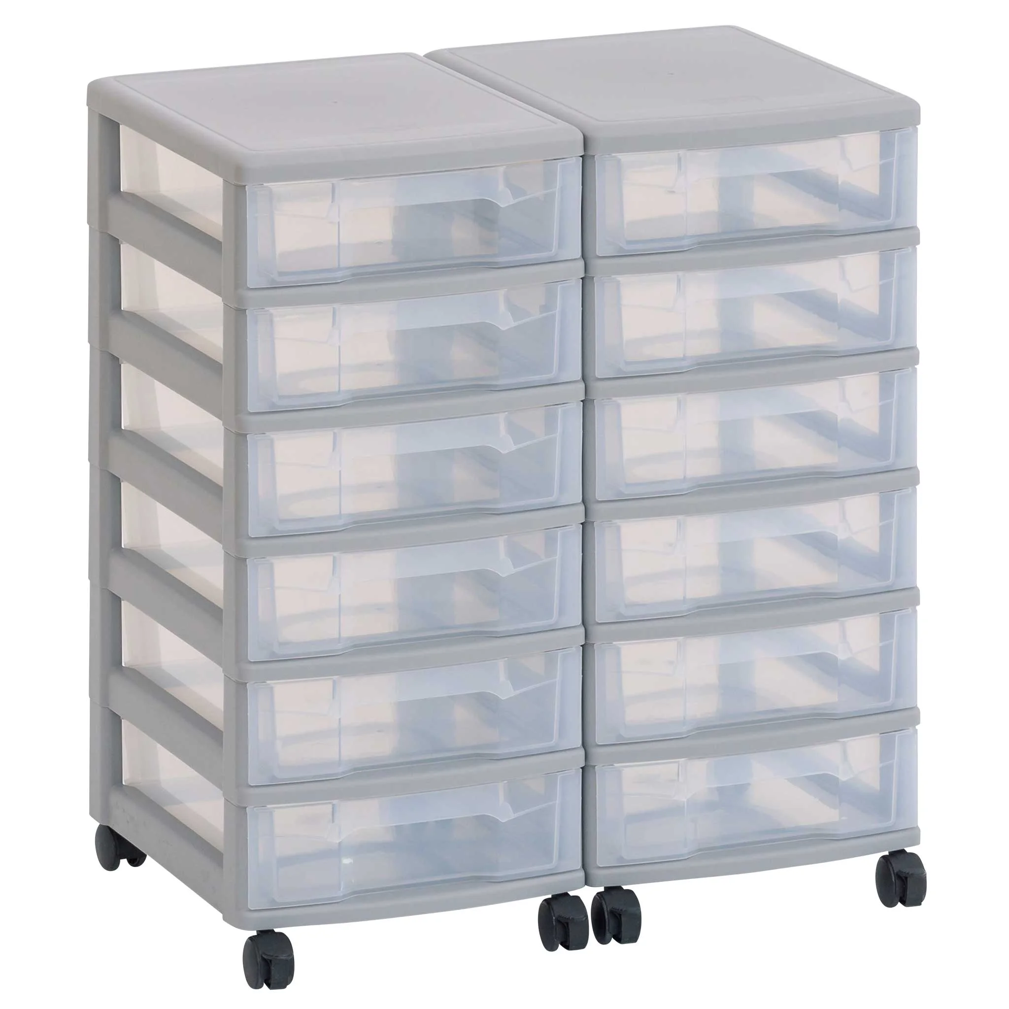 Aufbewahrungsboxen, Schubladen, Rollendes System, Kunststoffschubladen, Lagerboxen