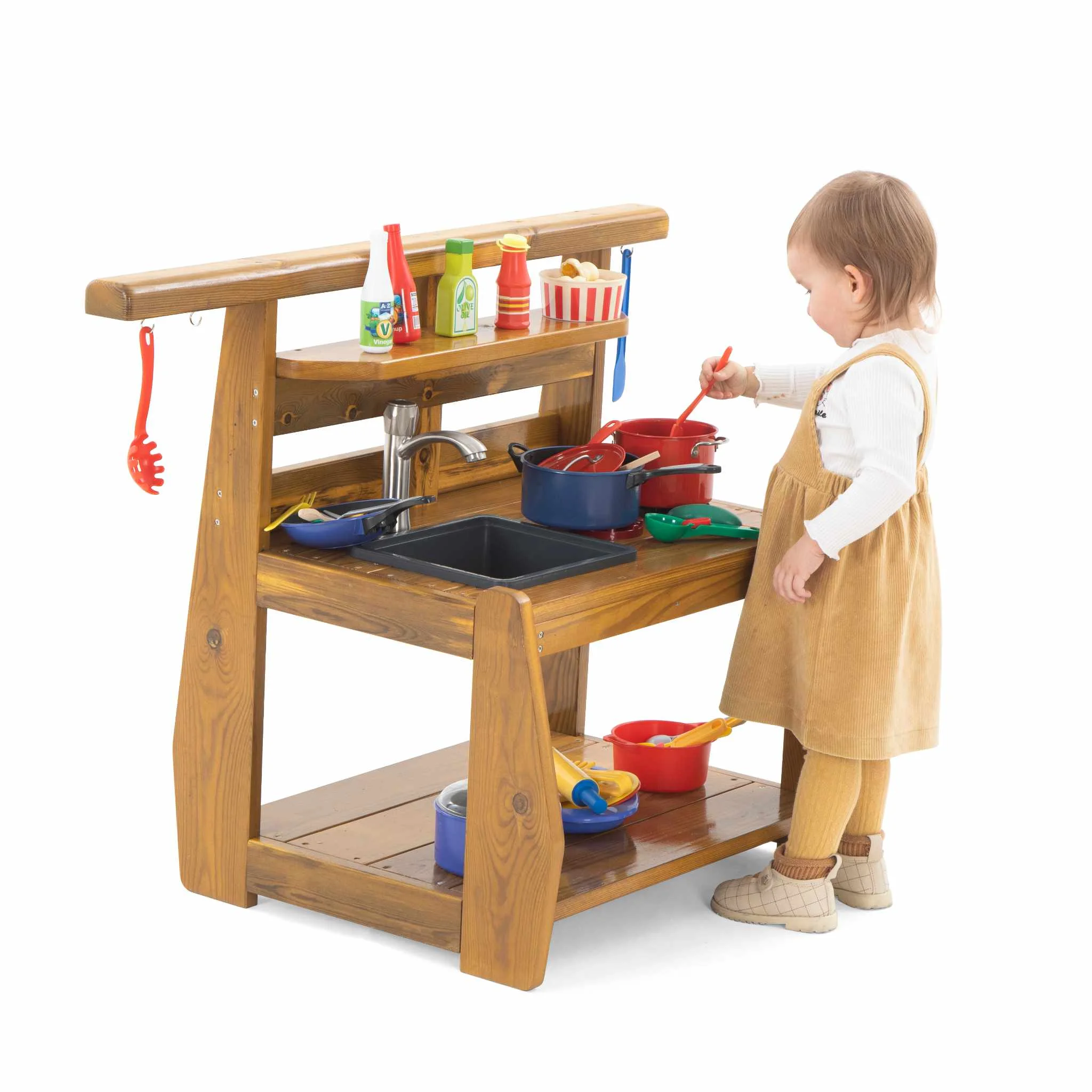 Kleine Outdoor-Spielküche