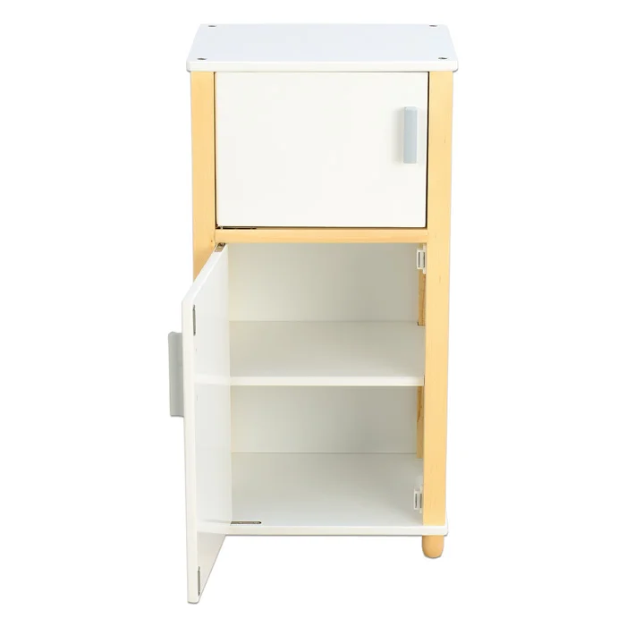 Schrank, Küchenschrank, Holzrahmen, Weiß, Offenes Fach
