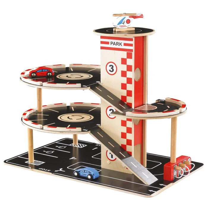Parkgarage aus Holz