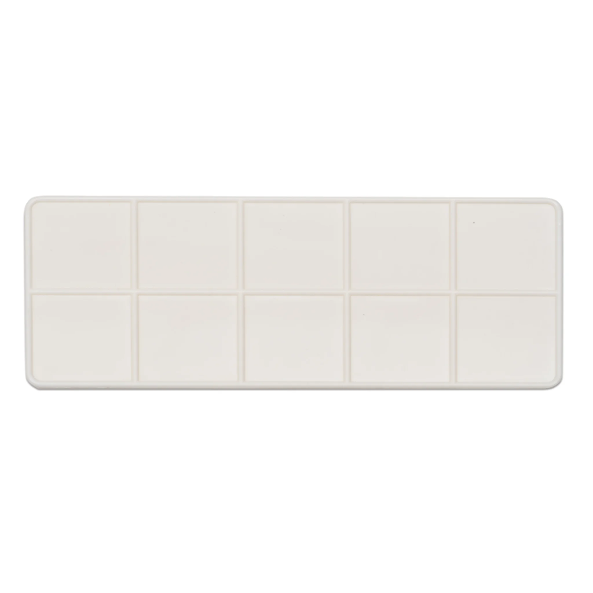 Schubladeneinsatz, Organizer, Tablett, Kunststoff, creme