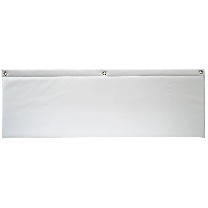 Canvas, Banner, Weiß, Grommet, Rollo