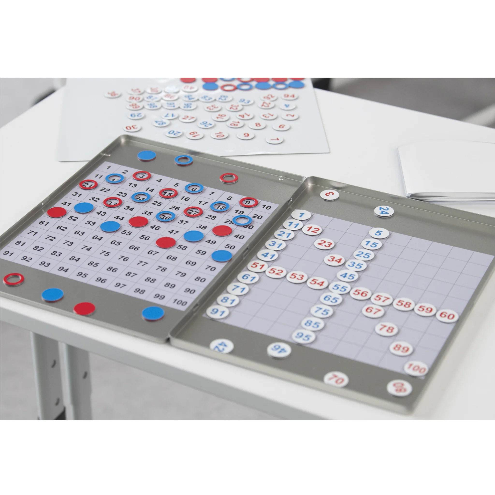 Bingo, Bingo-Spiel, Zahlentafeln, Spielbrett, Zahlenscheiben