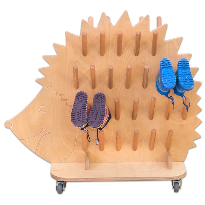 Holz, Schuhständer, Holzständer, Schuhaufbewahrung, Rollende-Ständer
