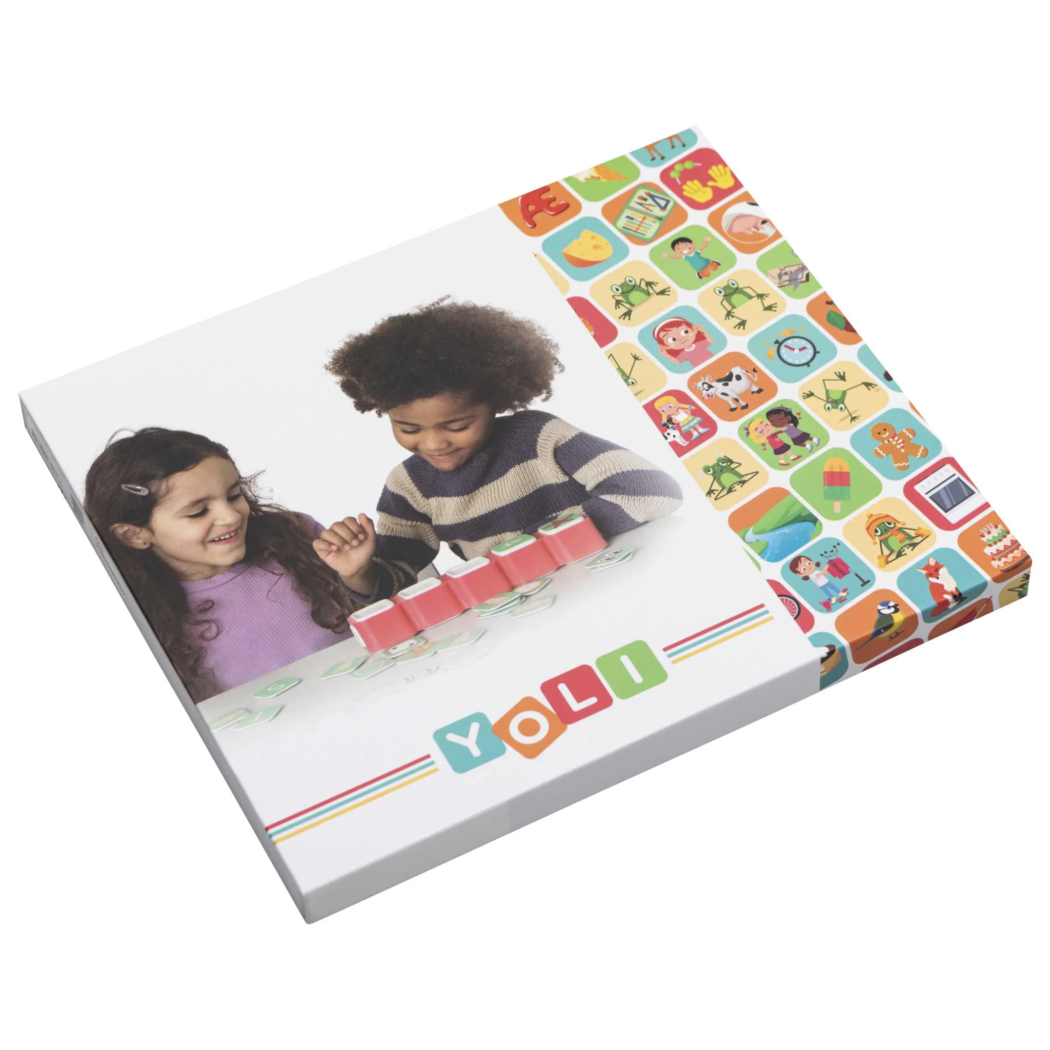 Brettspiel, Kinder Spiel, Münzen/Tokens, bunter Karton, zwei Kinder