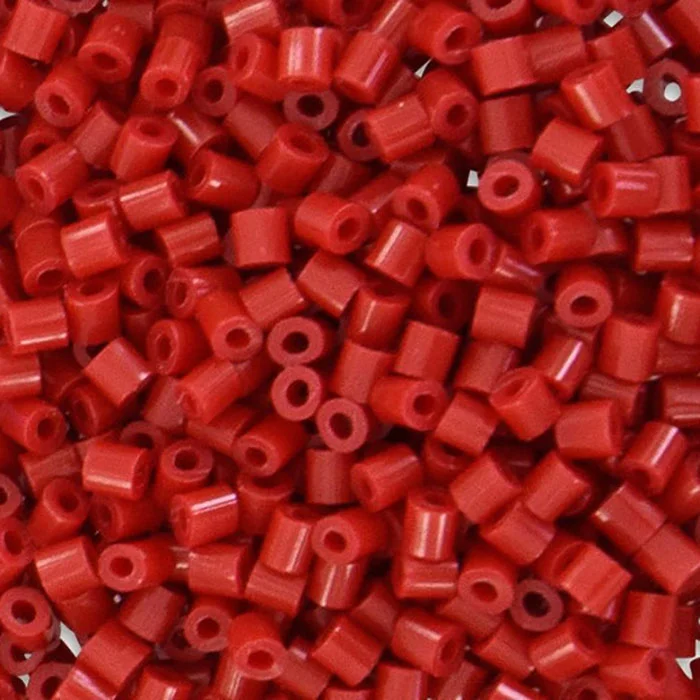 Midi-Bügelperlen - verschiedene Farben, rot