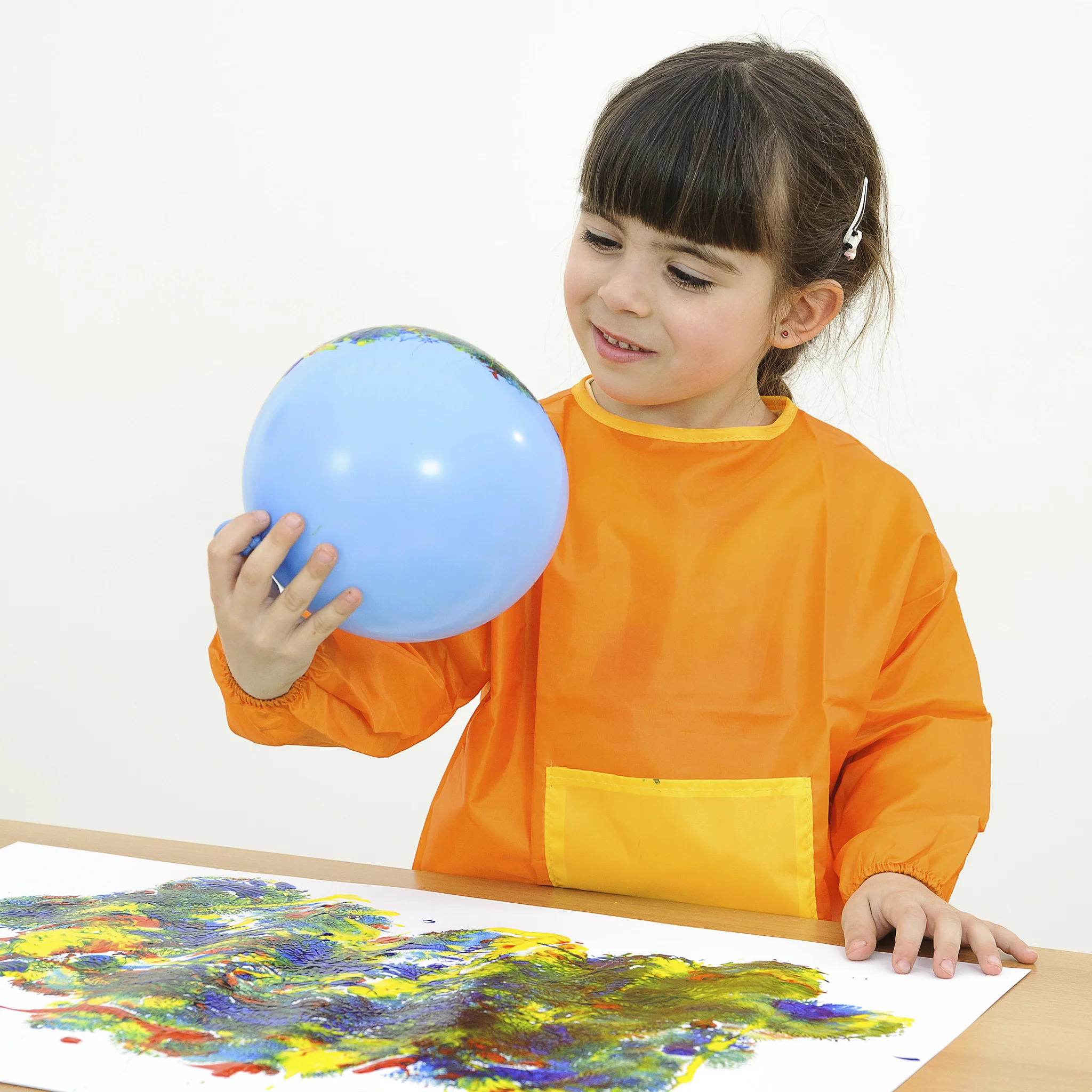Kinder, Ball, Ballon, Kunst, Papierkunst