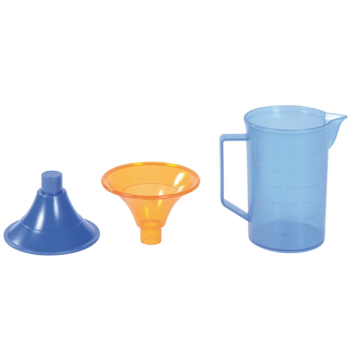 spare parts, Measuring jug, Gießtrichter, Plastic kit, blauer Krug