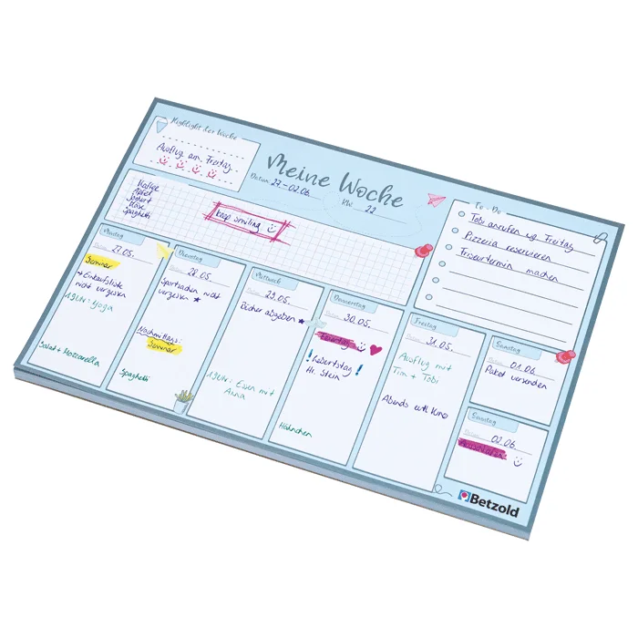 Woche, Kalender, Notizboard, Planer, Betzold