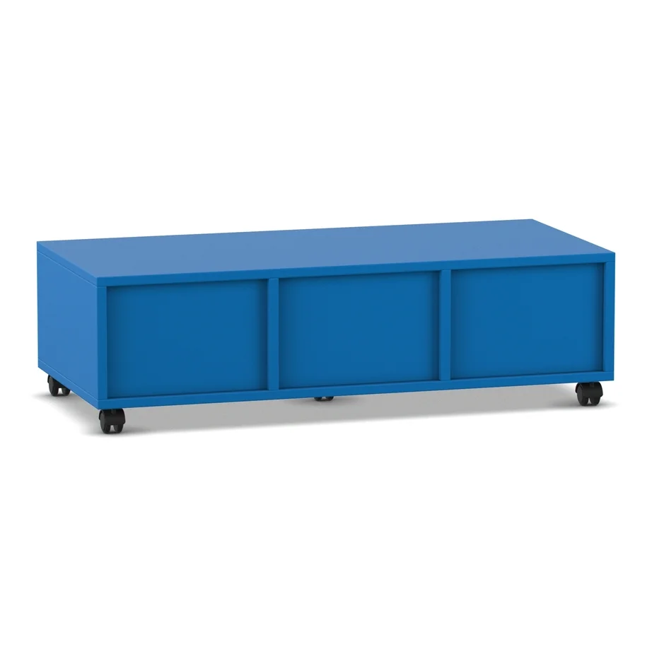 blau, Schrank, Aufbewahrung, Rollen, modular