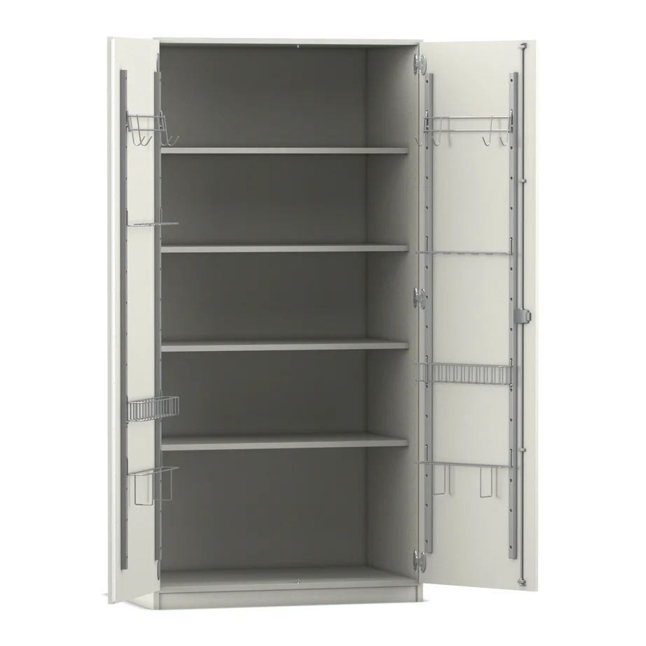 Schrank, Wandschrank, Regal, Metall, Hängeregal