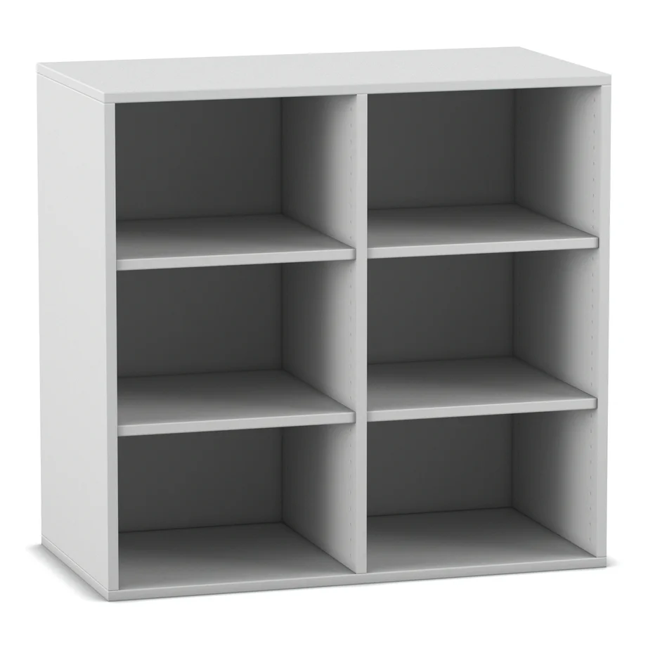 Regal, Schrank, Regalboden, Holzwerk, 2x3-fach