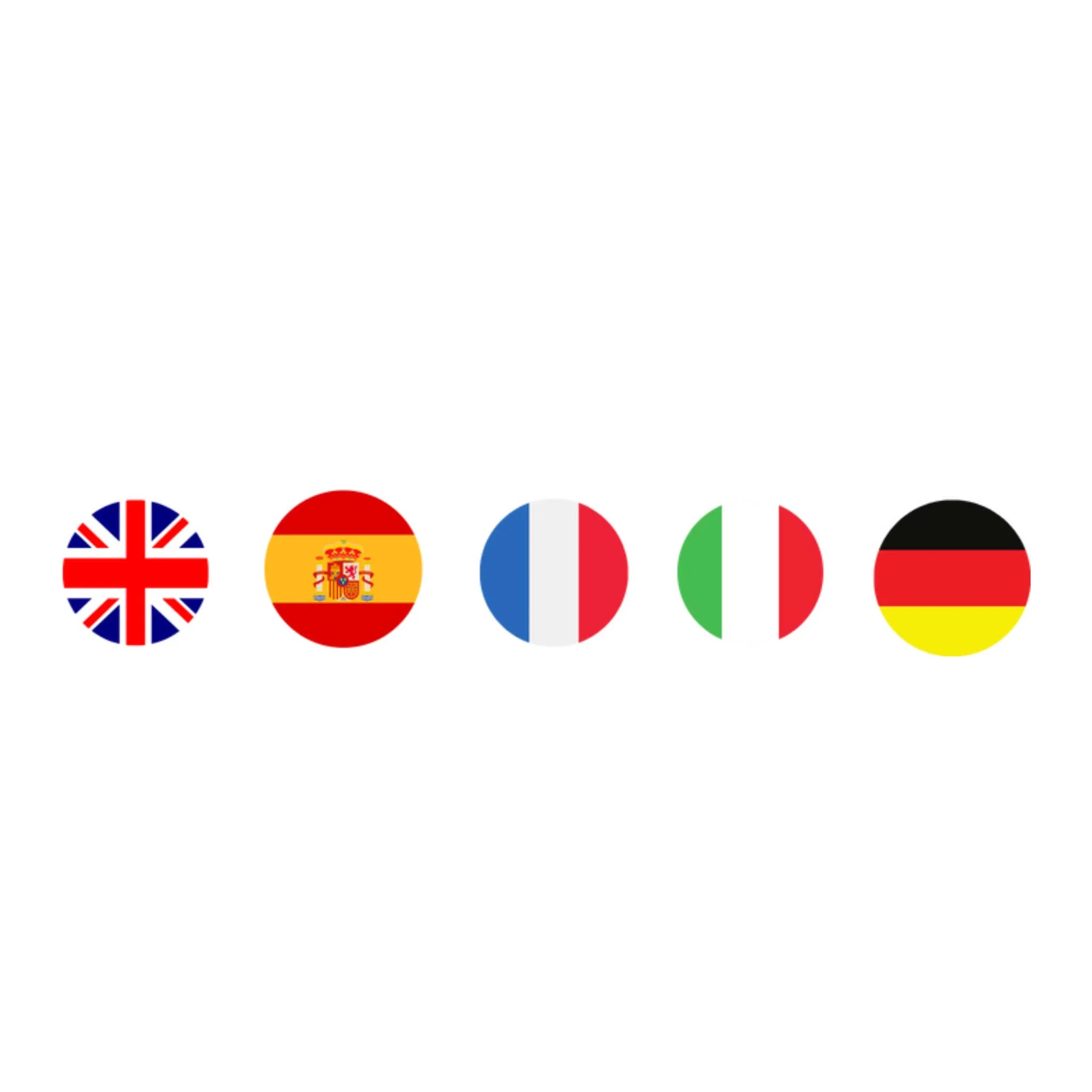 flag, flags, multicolor, circle, set