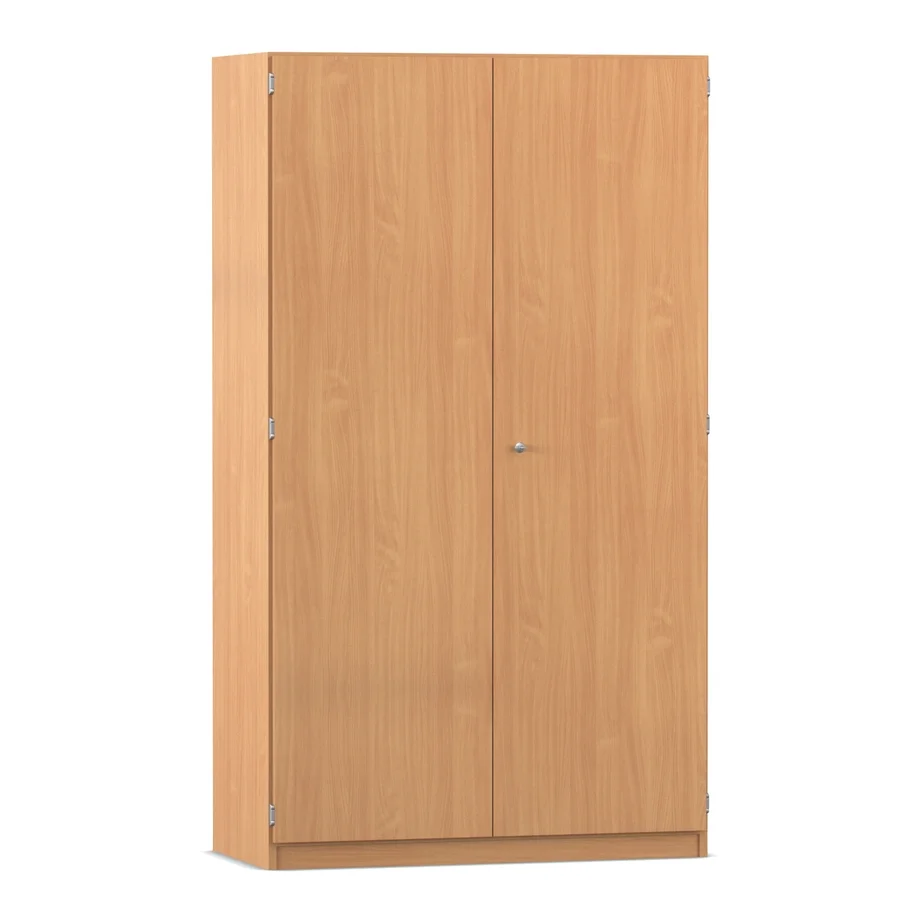 Kleiderschrank, Holzoptik, Schrank, Garderobe, Zweiklappen