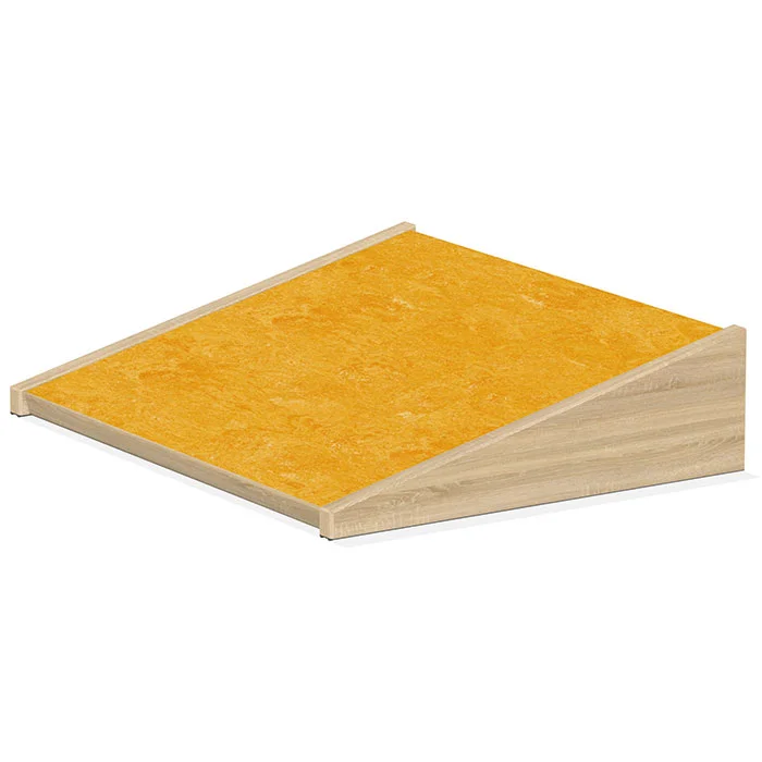 Kleine Rampe, Grau Linoleum