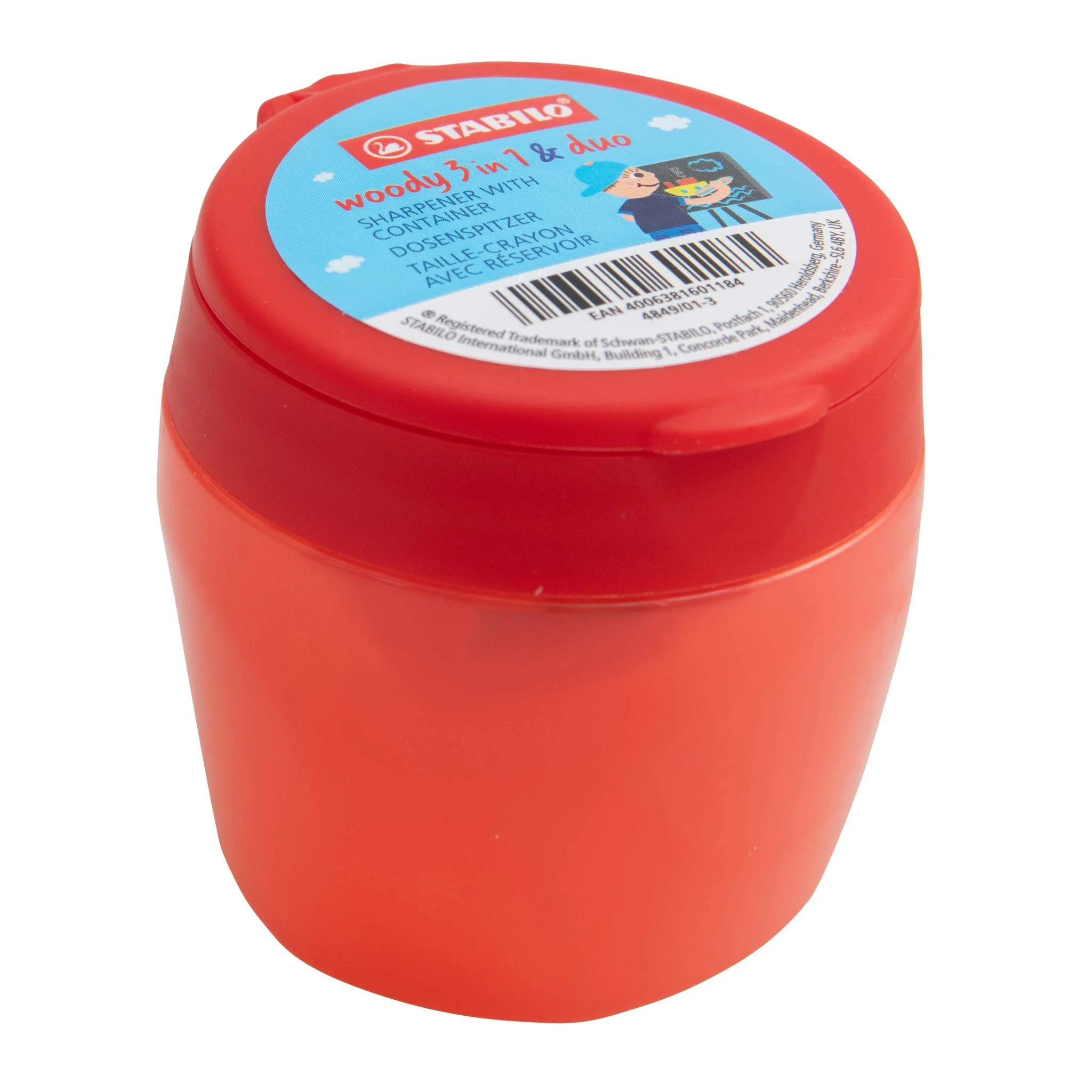 Kunststoffdose, Wartspender, Rot, Stabilo, Spielzeugset