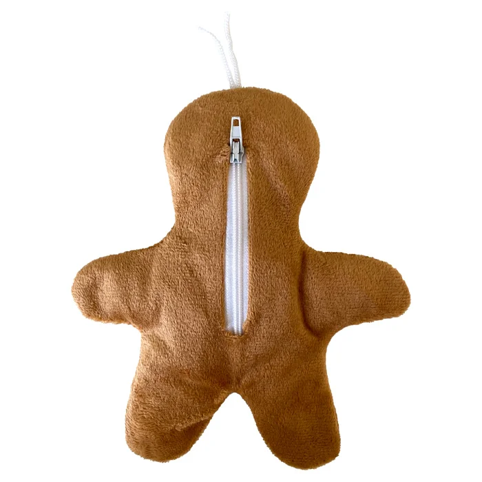 Plushie, Kuscheltier, Reißverschluss, Bär, Körperform