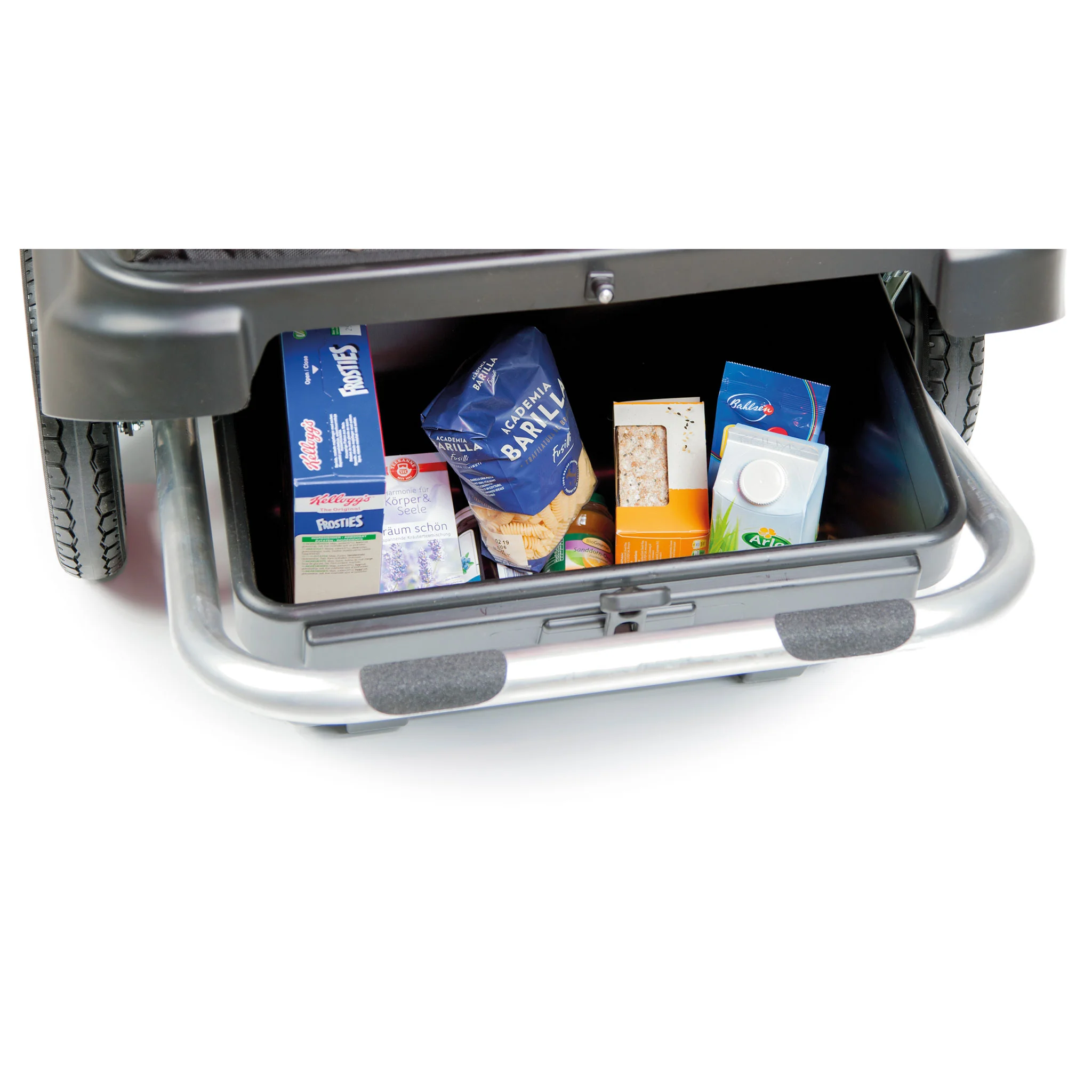 Kofferinhalt, Lebensmittelbox, Snackbox, Miniaturvorrat, Verpflegung