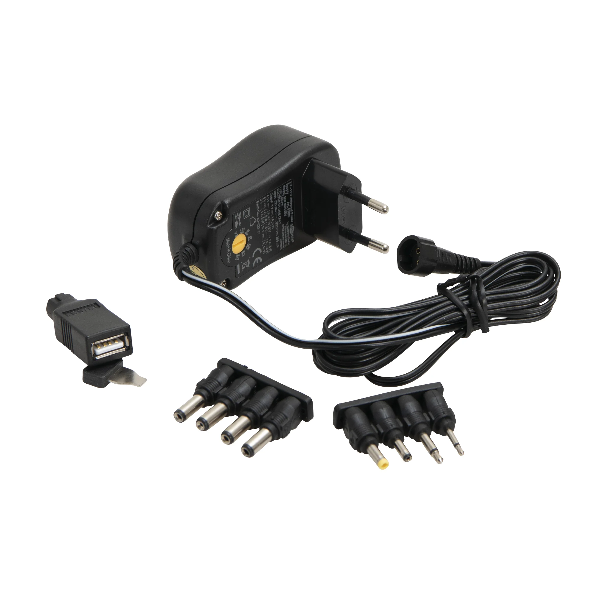 Netzteil, Adapter, USB-DC, Stromadapter, AUX-Stecker