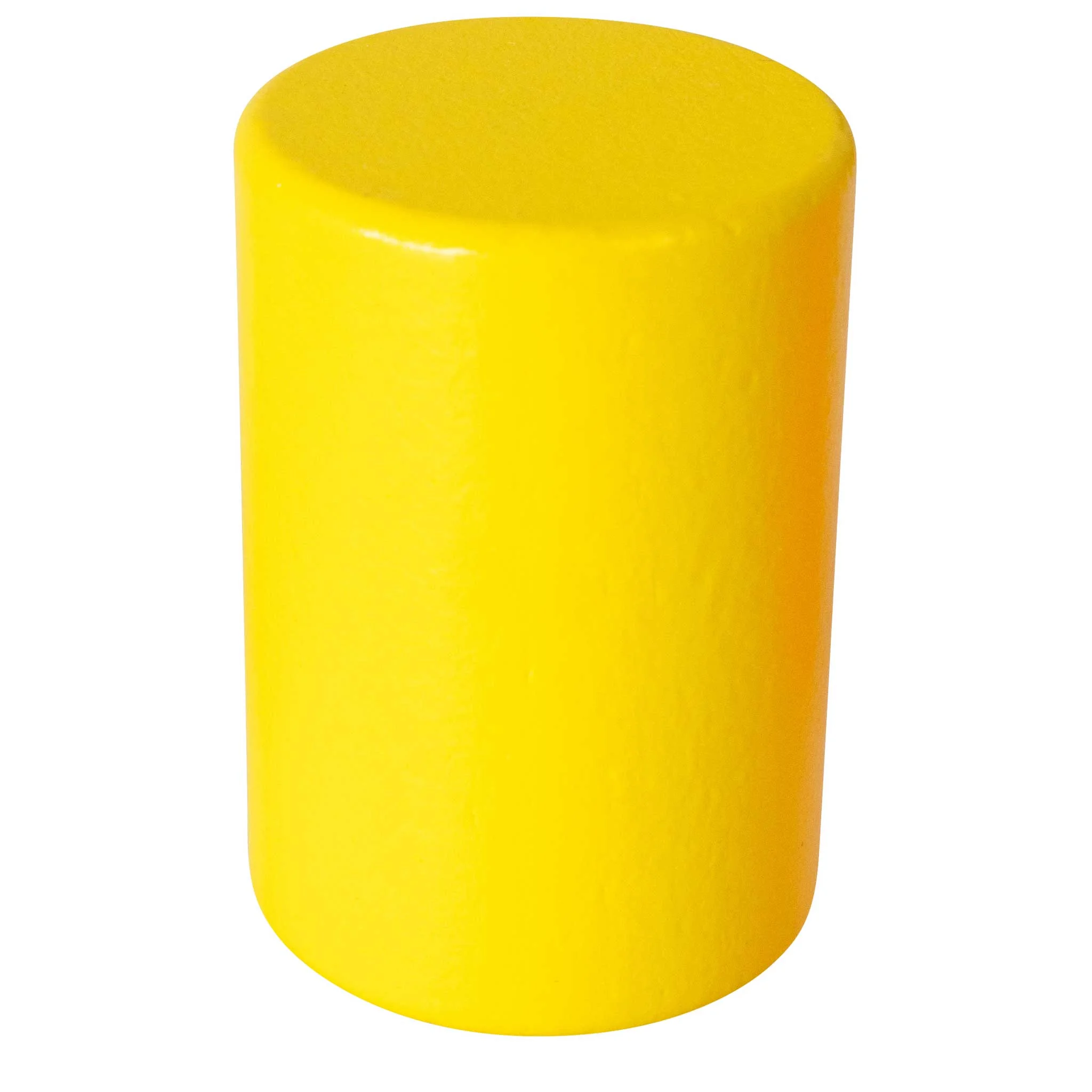 farbe, gelb, zylinder, schaum, block
