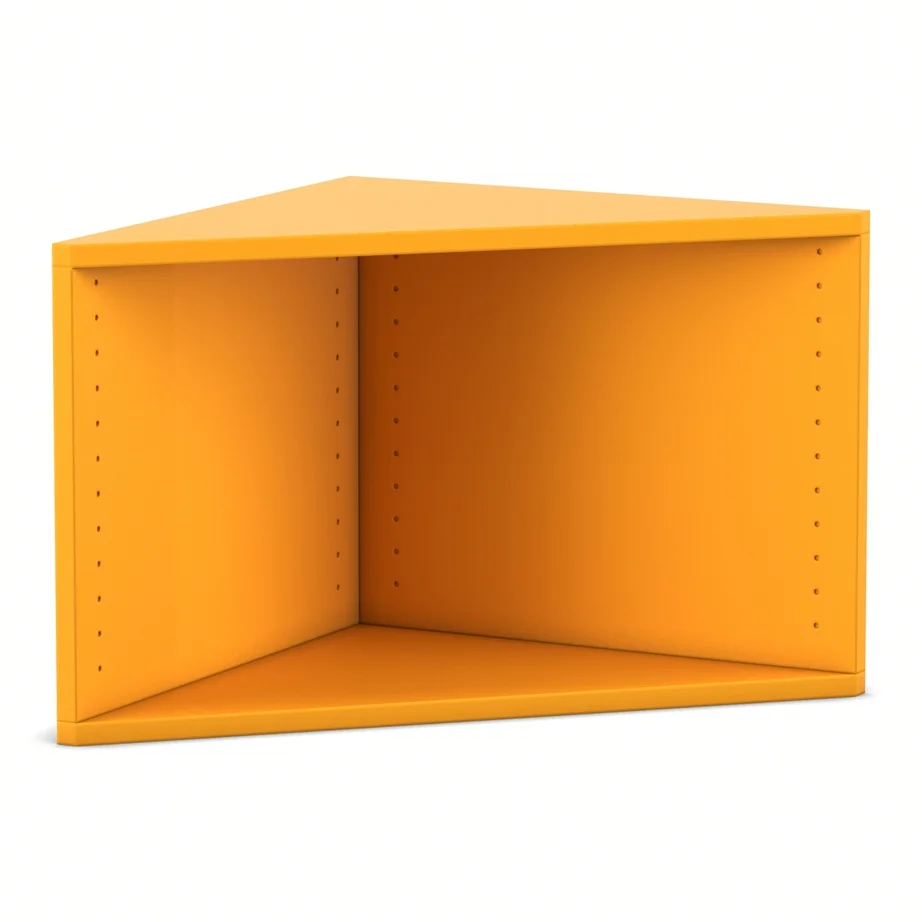 orange, offene regale, ausstellungsregal, modulares regal, aufbewahrungseinheit