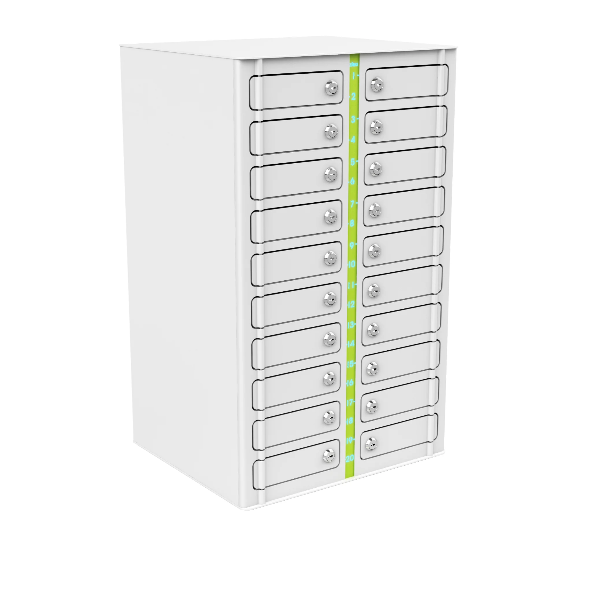 Aufbewahrungsbox, Schließfächer, Schubladenschrank, Metallbox, Kombibox