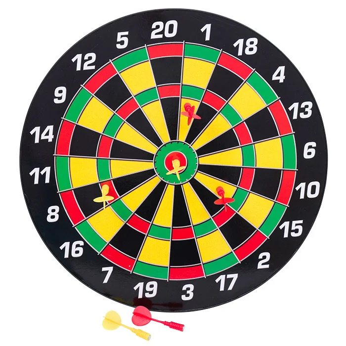 Magnetisches Dartboard mit 6 Magnetpfeilen