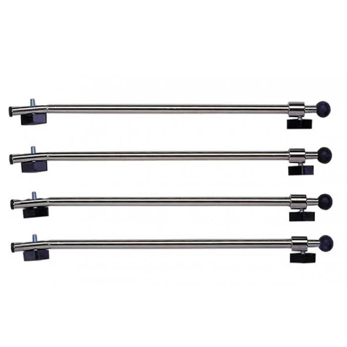 rohrklemme, verstellbare stange, metallstange, sicherheitstange, spannstange