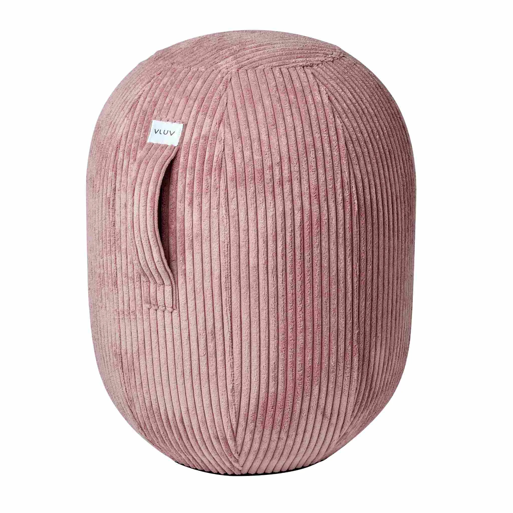 Corduroy, Bean bag, Pink, Soft, Upholstery