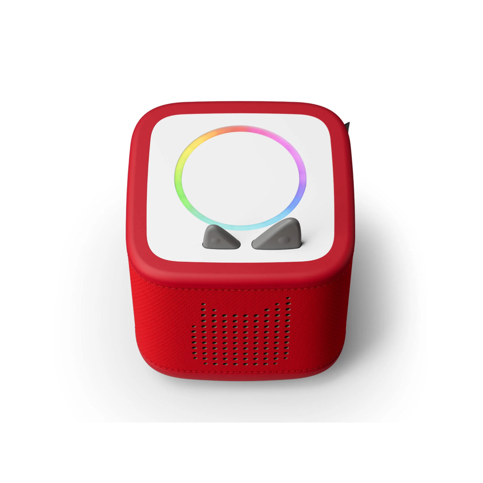 Kinderlautsprecher, Bluetooth, LED-Licht, Rot, Kompakt