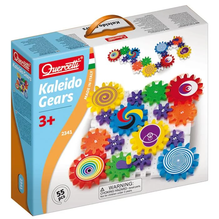 Kaleido Gear, Zahnrad-Set, Konstruktionsspielzeug, Kunststoffzahnräder, 55 Stück