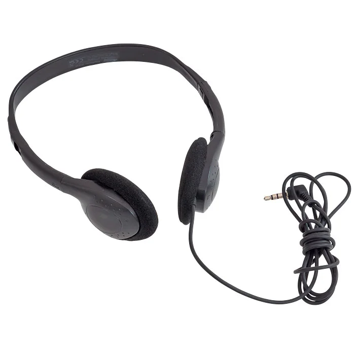 Kopfhörer, Headset, Over-Ear, Kabelgebunden, Schwarz