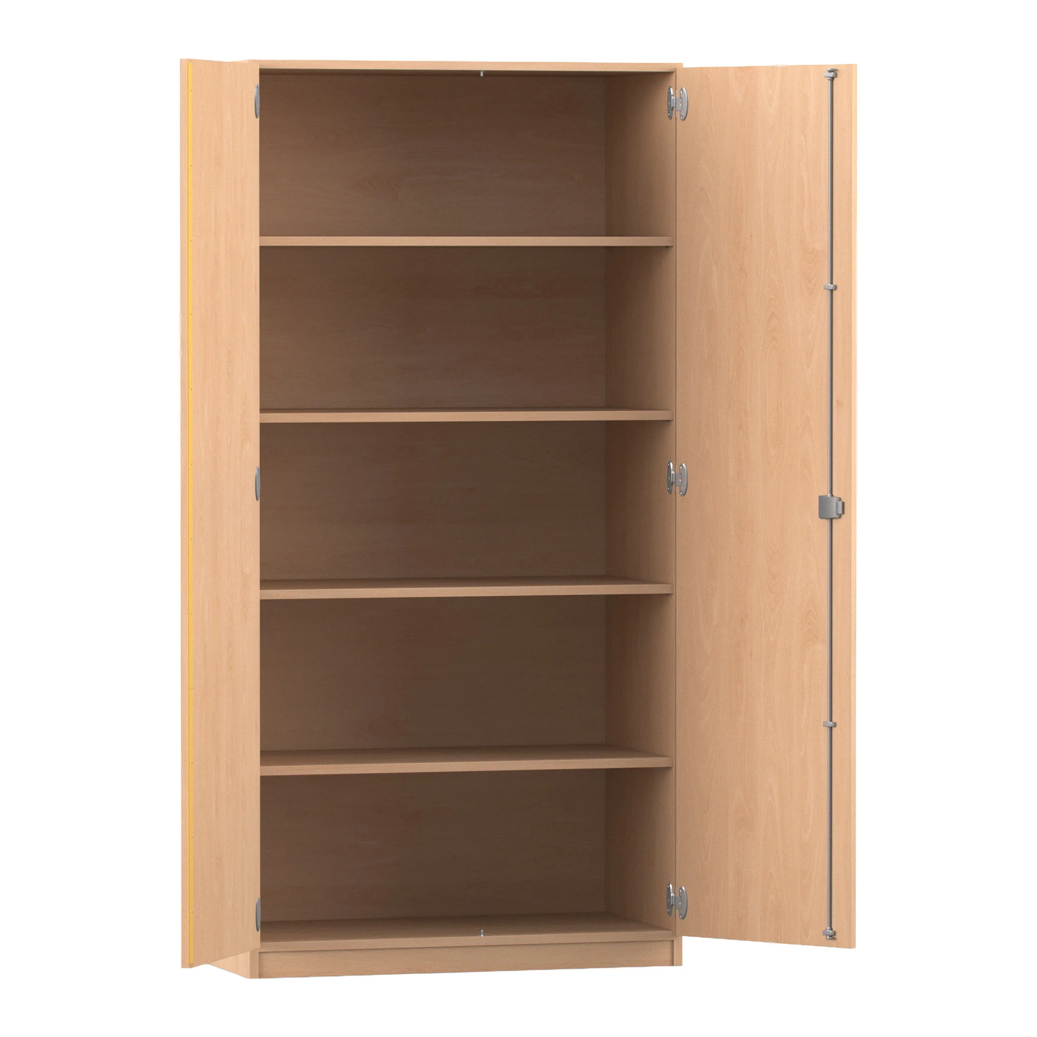 Klassenschrank - Breite: 100 cm, Schloss