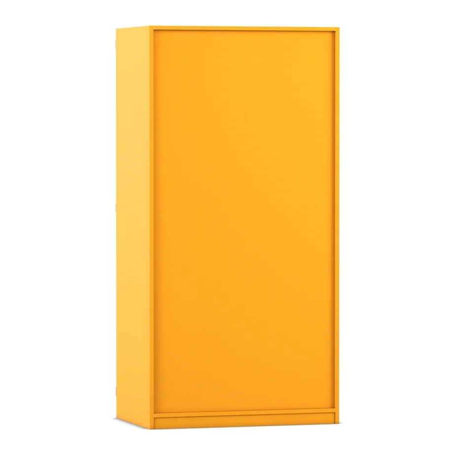 Schrank, Schrankwand, Kasten, orange, einrichtungsstoff