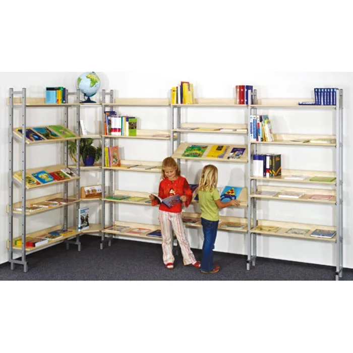 Bücherregal, Regal, Bibliothek, Bücherständer, Holzregal