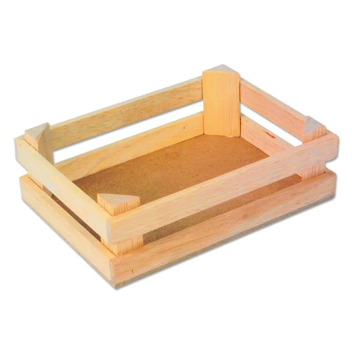 Holzkiste, Holzkorb, Kasten, Holzspielzeug, klein