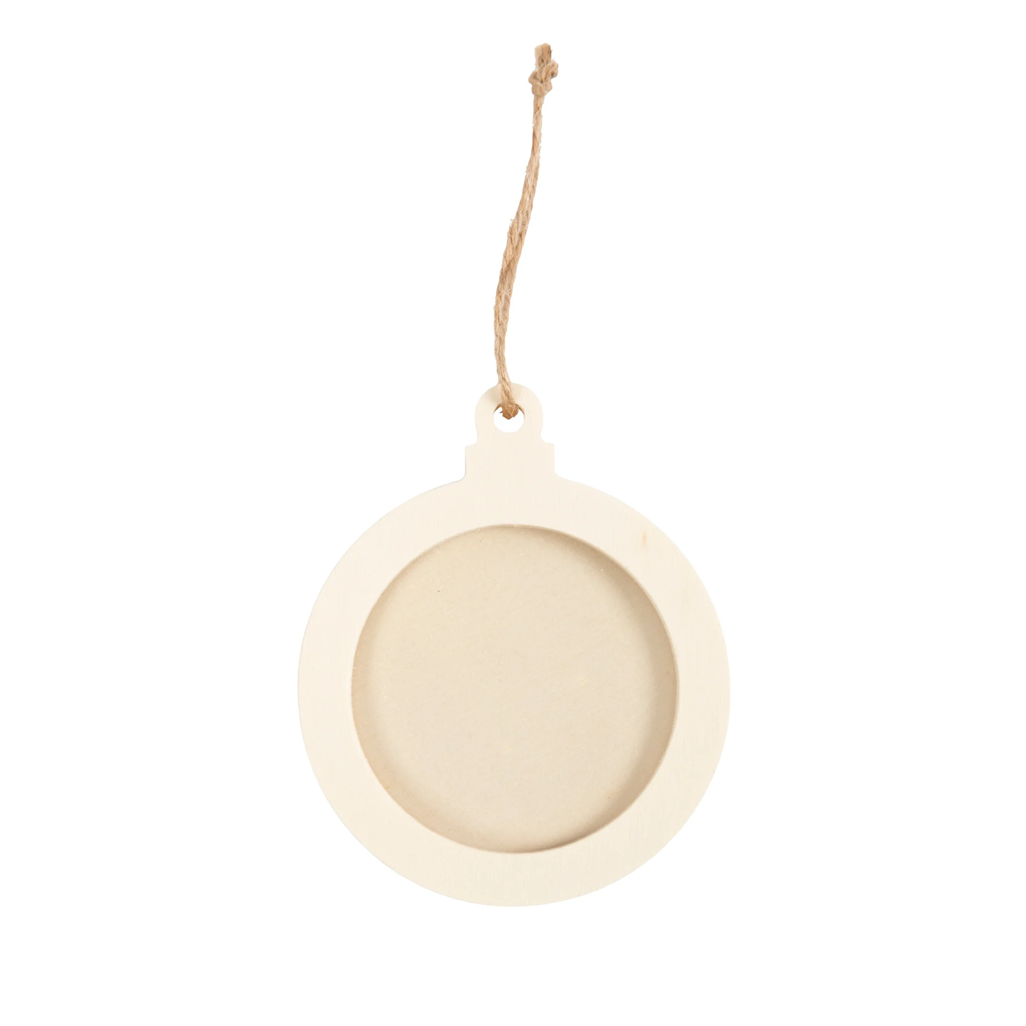 kuschelt?, Holzanhänger, hängende Kennzeichnung, runde Platte, beige Farbe