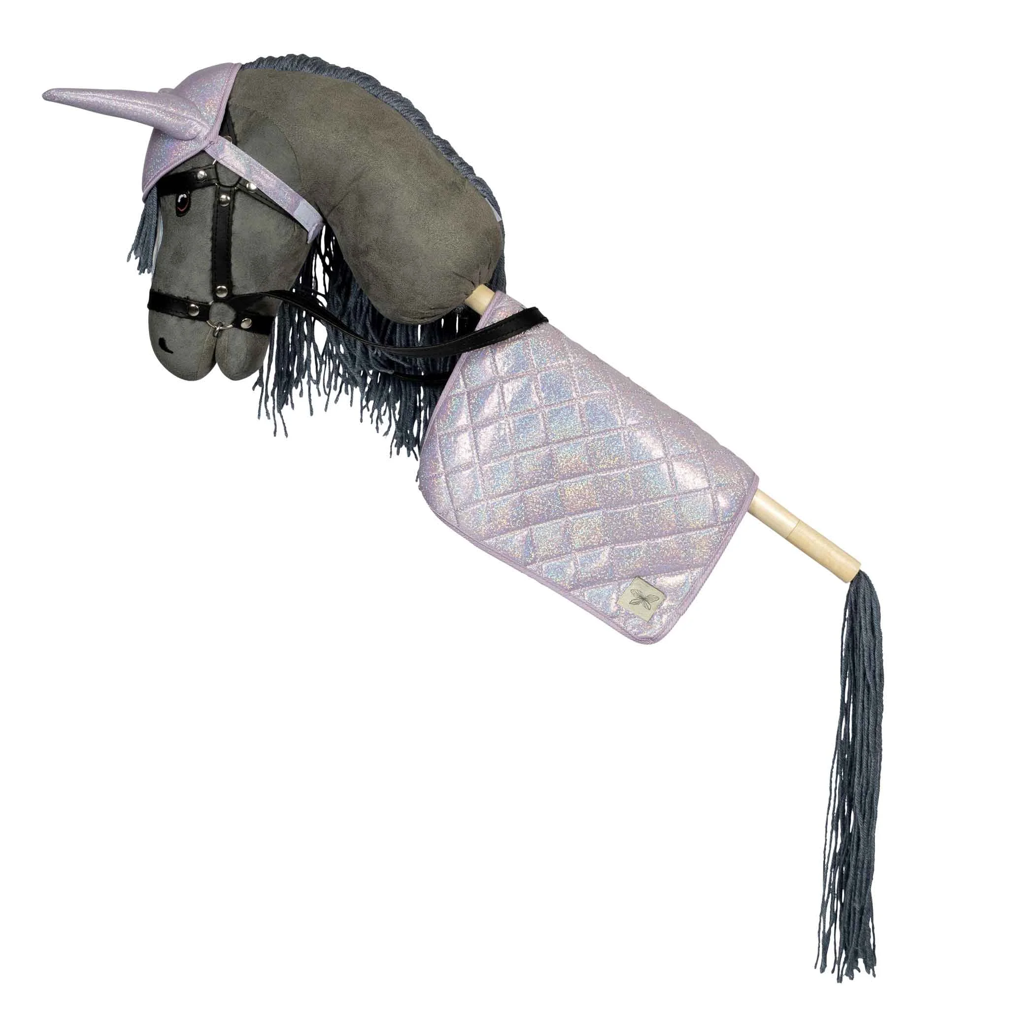Pferd, Steckenpferd, Halter, Glitzer, Satteldecke