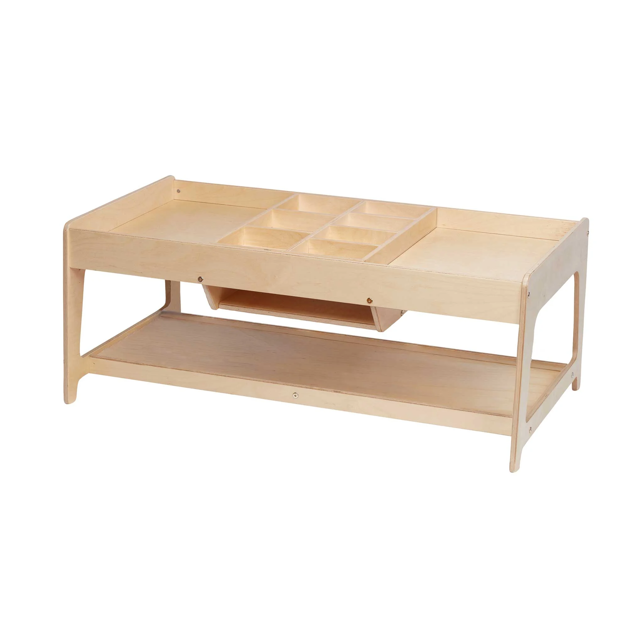 Spieltisch aus Holz, ohne Boxen