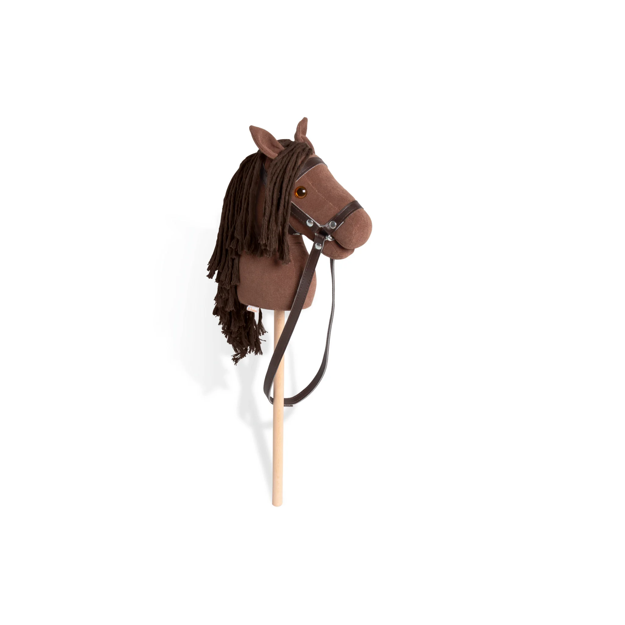 Pferd, Stoffpferd, Pferdekopf, Stäbchenstab, Hobbypony